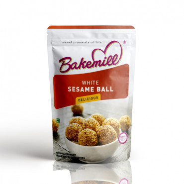 BAKEMILL WHITE SESAME BALL